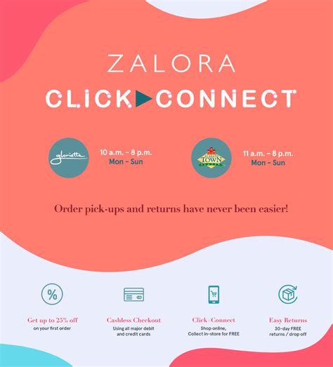ZALORA CLICK AND CONNECT .